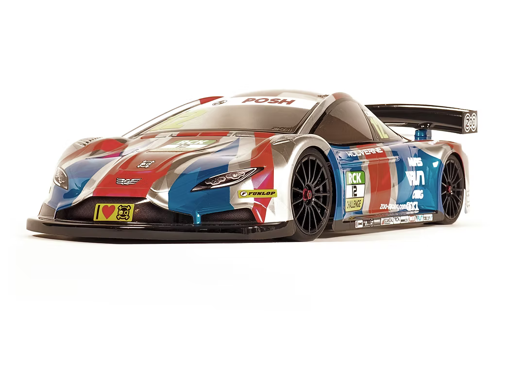 ユーボー Zoo Racing Wolverine Max Touring Car 1/10 190mm Standard Body (Clear)