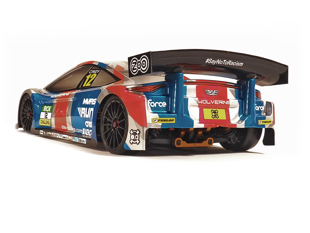 Zoo Racing Wolverine Max Touring Car 1/10 190mm Standard Body (Clear)