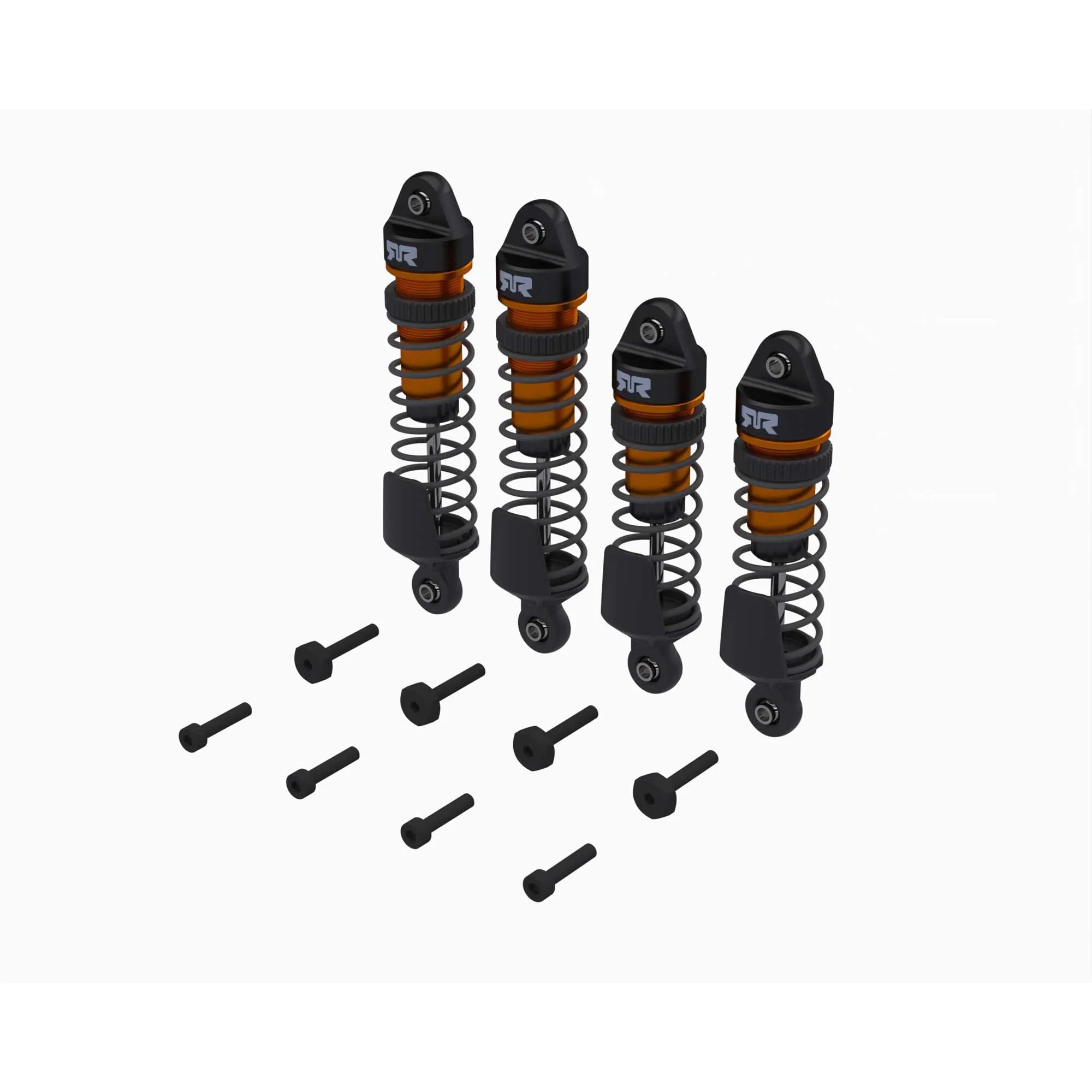 Arrma Mini Kraton Assembled Shock Set (Orange)