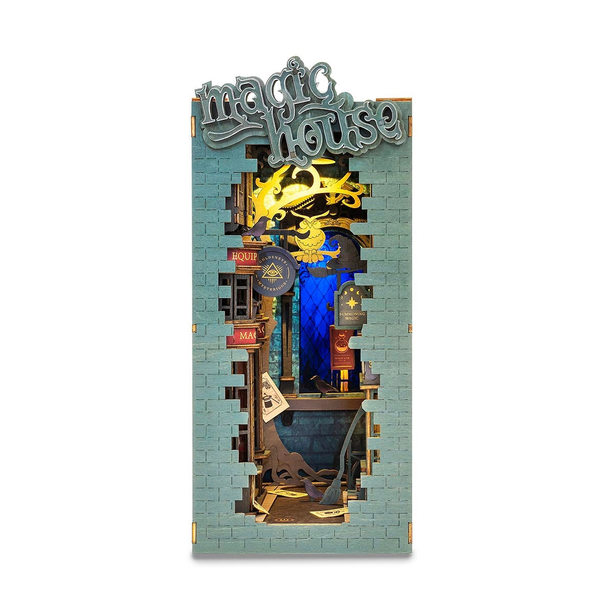 Rolife Magic House Book Nook Shelf Insert Kit