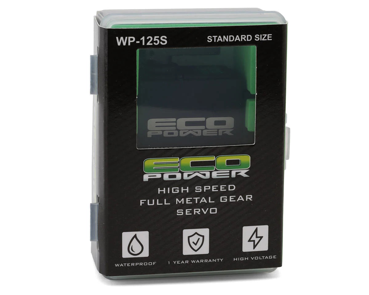EcoPower WP125S Waterproof High Speed Metal Gear Digital Servo (HV)
