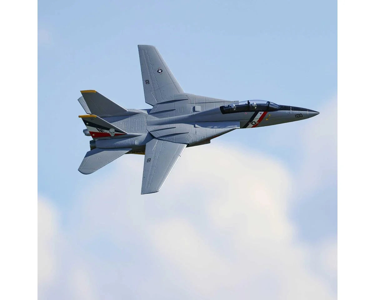 E-flite F-14 Tomcat Twin 40mm EDF BNF Basic Jet Airplane w/AS3X & SAFE Technology