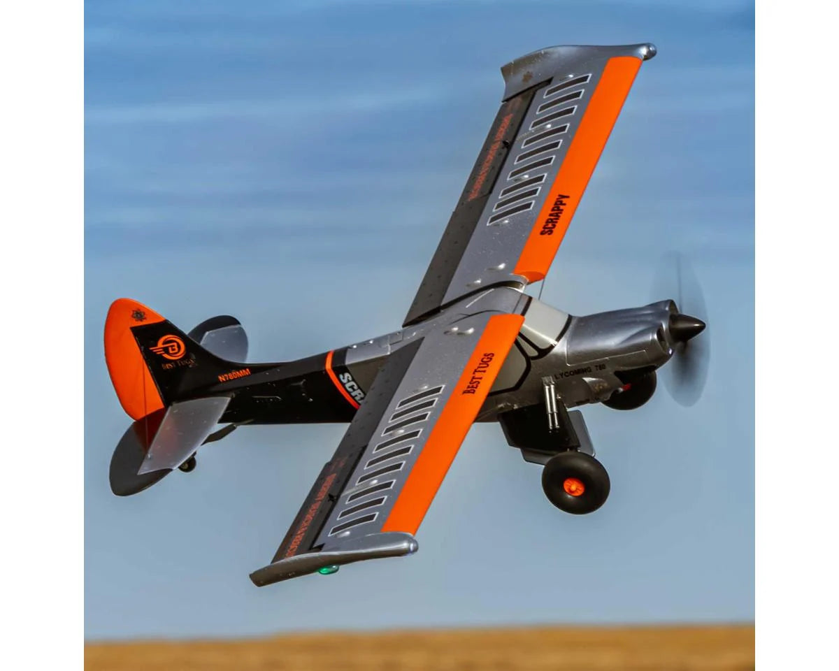 E-flite Micro Scrappy BNF Basic Electric Airplane (800mm) w/AS3X & SAFE Select