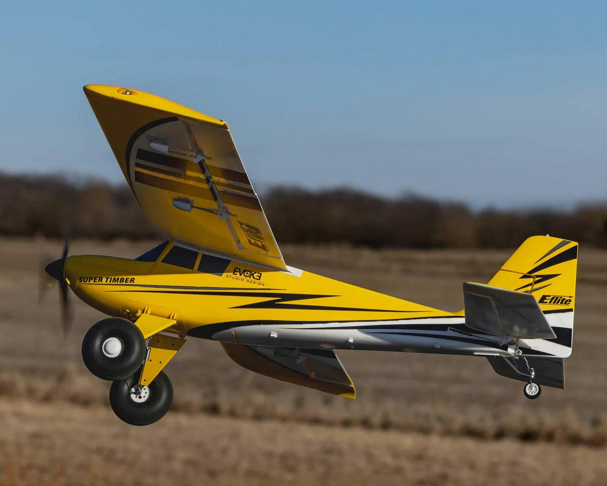 E-flite Super Timber 1.7m BNF Basic RC Airplane with AS3X and SAFE Select