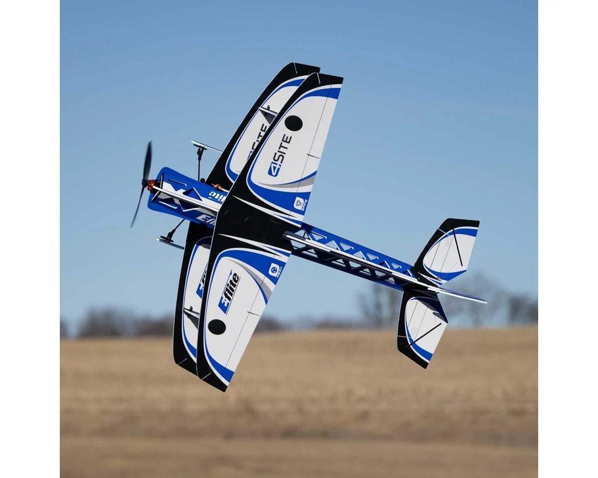E-flite 4-Site 3D FF (Flat Foamy) Bind-N-Fly Basic Electric Airplane (800mm) w/AS3X & SAFE Select