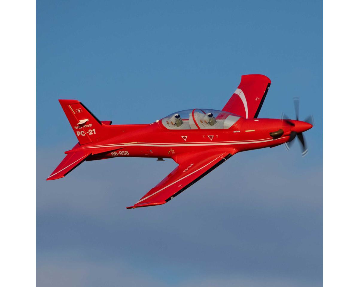 E-flite Pilatus PC-21 1.3m BNF Basic Electric Airplane (1308mm) w/AS3X & SAFE Select