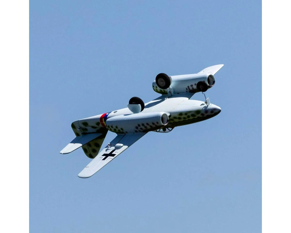 E-flite UMX Me 262 30mm EDF Jet BNF Basic with AS3X and SAFE Select, 660mm