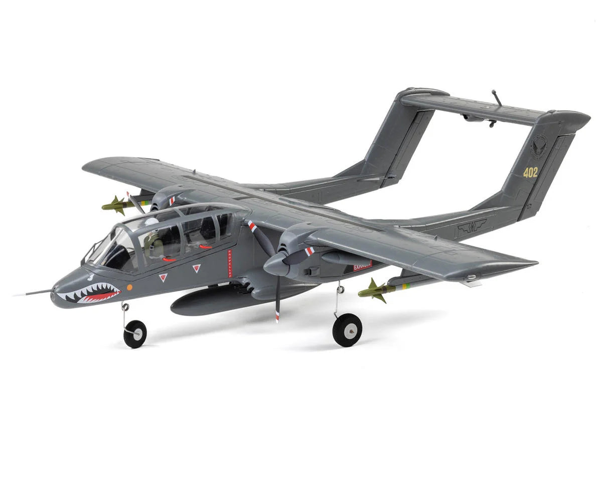 E-flite Micro OV-10 Bronco BNF Basic Electric Airplane (645mm) w/AS3X & SAFE Technology