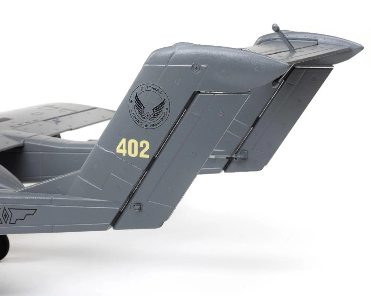 E-flite Micro OV-10 Bronco BNF Basic Electric Airplane (645mm) w/AS3X & SAFE Technology