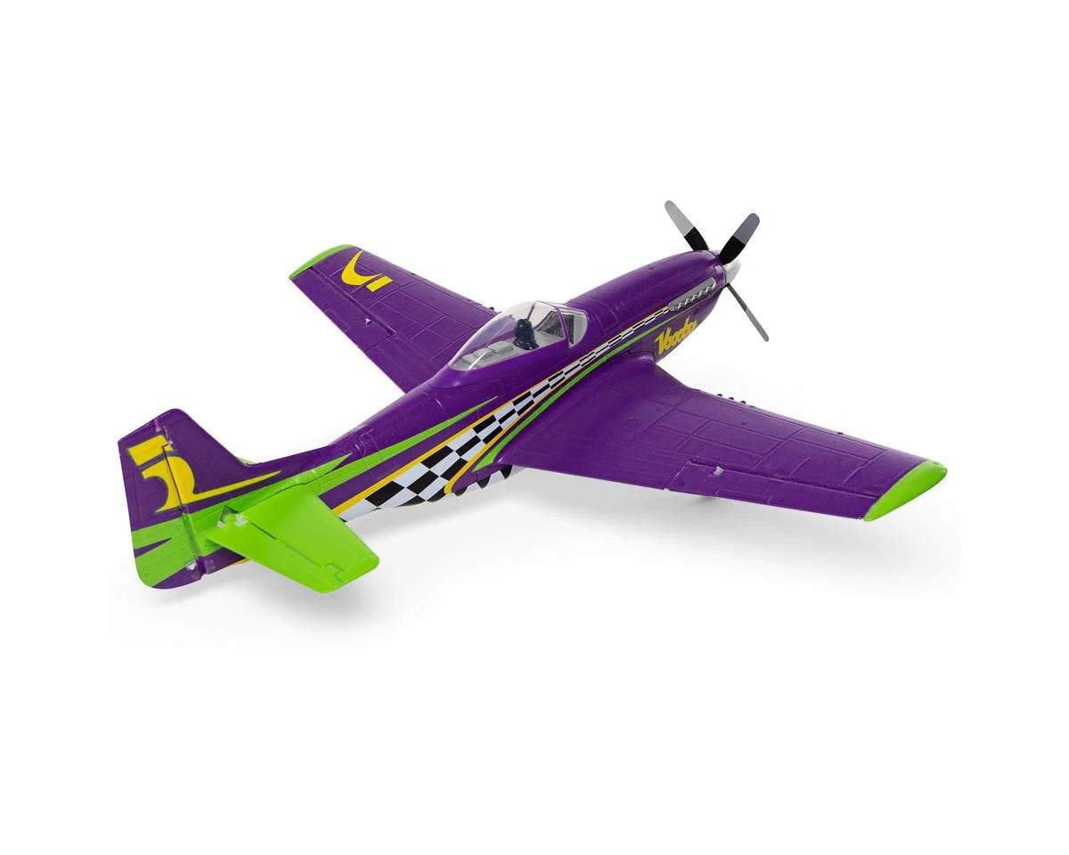 UMX P-51D Voodoo BNF Basic con AS3X y SAFE Select