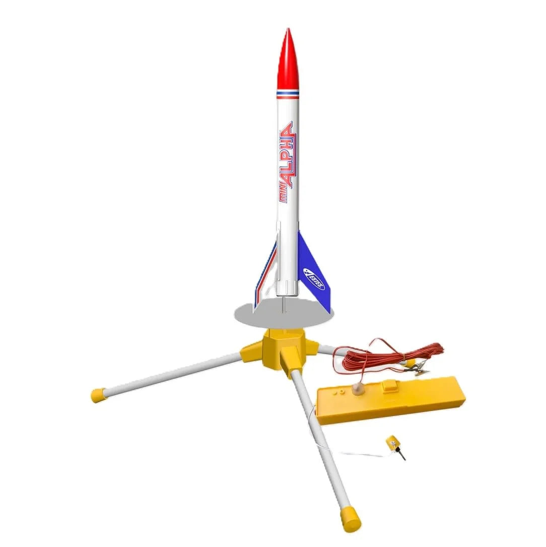 Estes Mini Alpha Flying Model Rocket Launch Set
