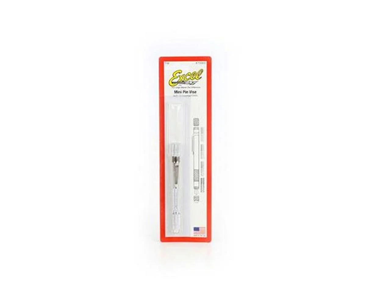 Excel Mini Pin Vise w/(12) Assorted Drills
