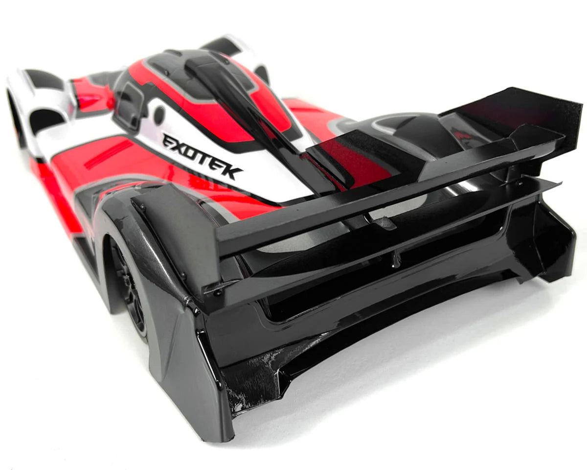 Exotek 499Hyper Low Profile Touring Car Body w/Wing (Clear) (Lightweight) (190mm)
