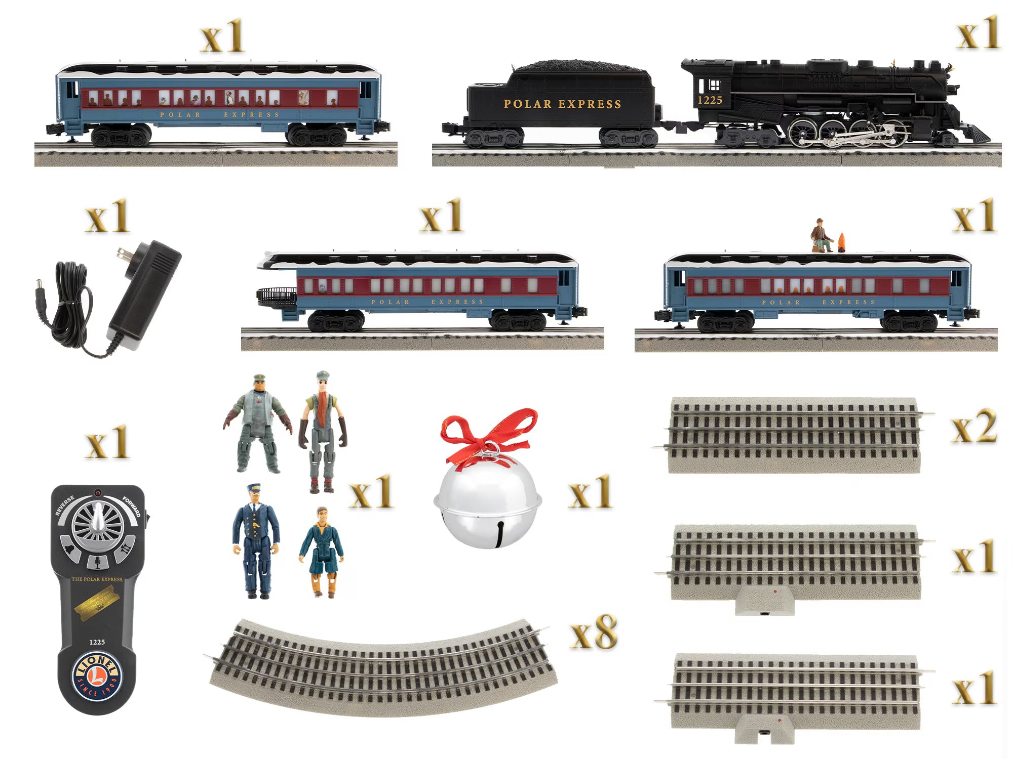 Lionel THE POLAR EXPRESS™ LionChief Set w/ Bluetooth 5.0 and Disappearing Hobo Car