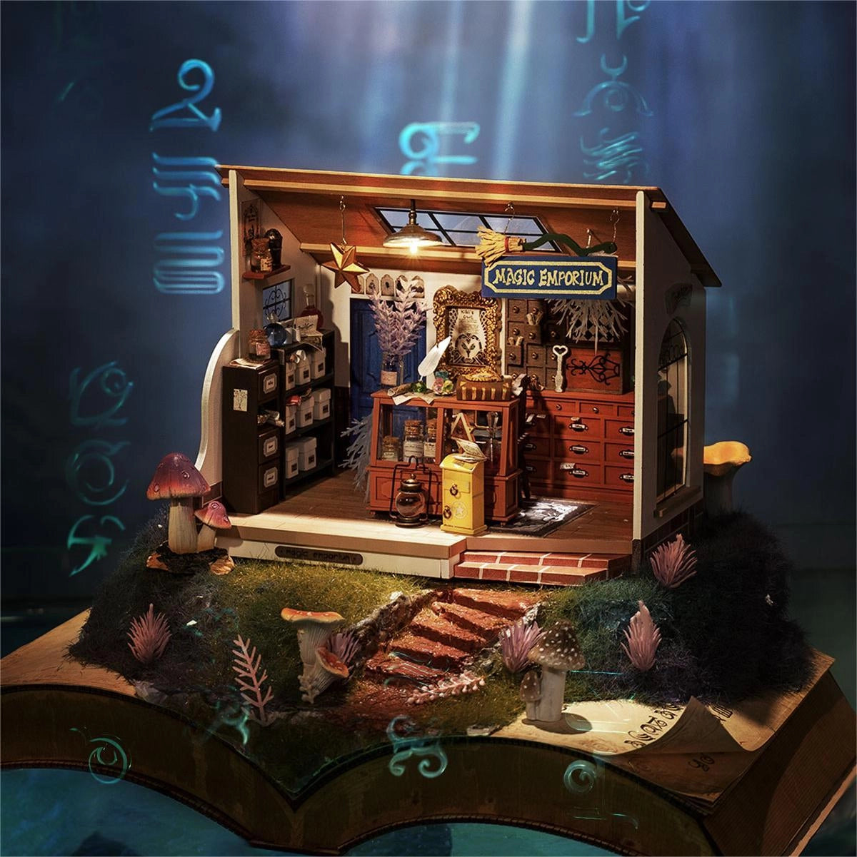 Rolife Kiki's Magic Emporium DIY Miniature House Kit
