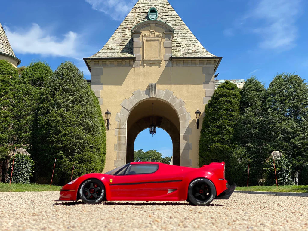 Delta Plastik XL Ferrari F50 1/7 Scale RC Clear Body