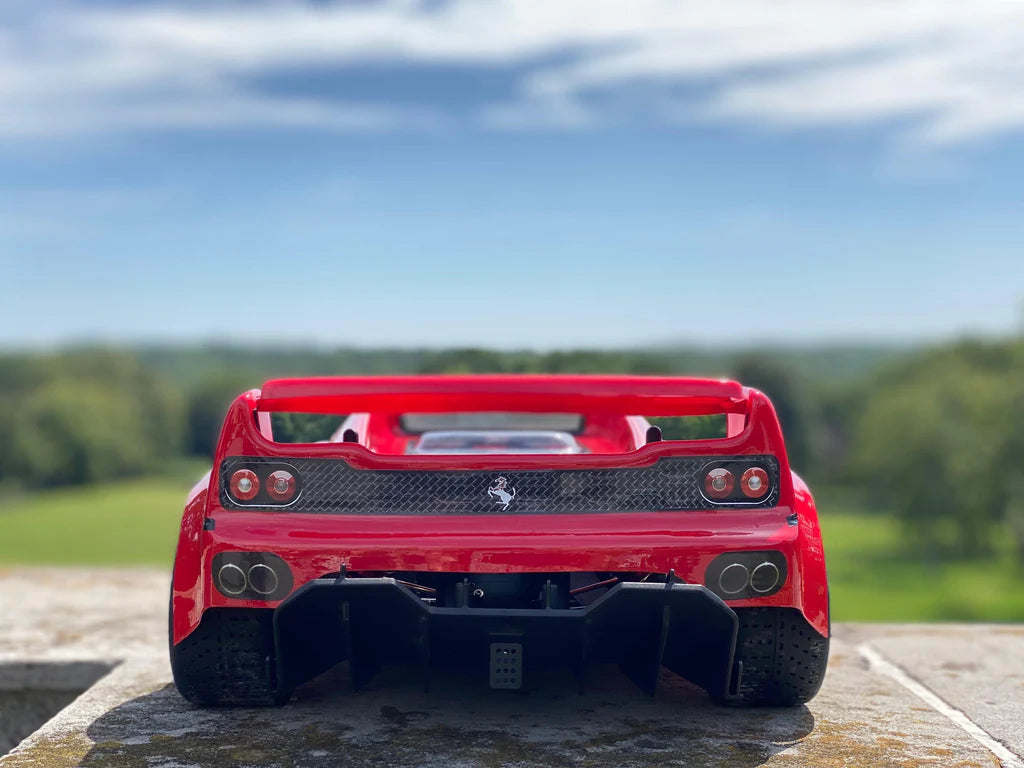 Delta Plastik XL Ferrari F50 1/7 Scale RC Clear Body