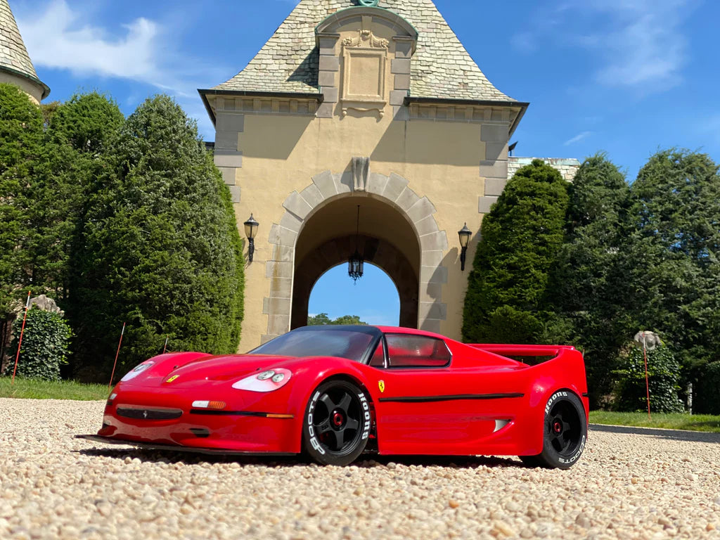 Delta Plastik XL Ferrari F50 1/7 Scale RC Clear Body