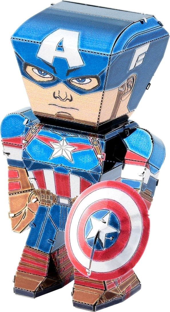 Metal Earth Legends 3D Model - Captain America