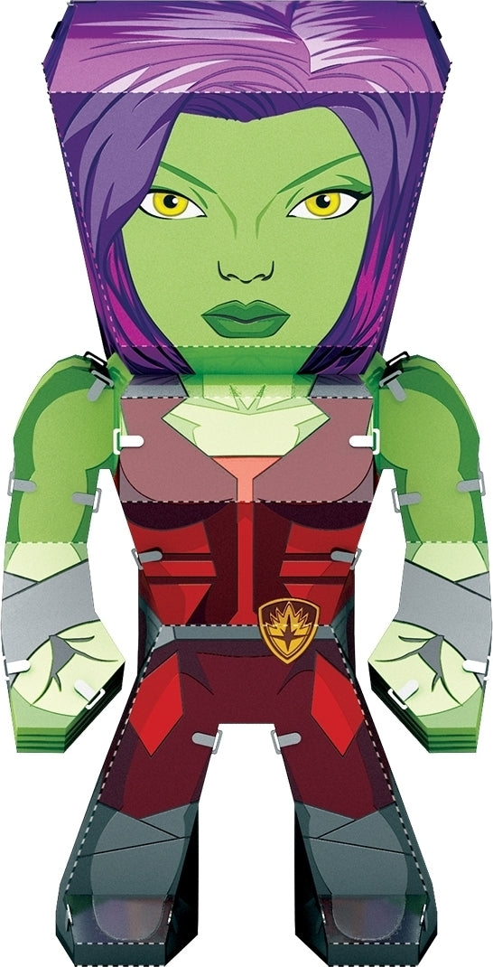 Metal Earth Legends 3D Model  - Gamora