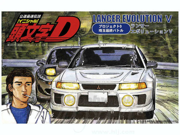 Fujimi 1/24 Initial D Mitsubishi Lancer Evolution V Saitama Battle Version Model Kit