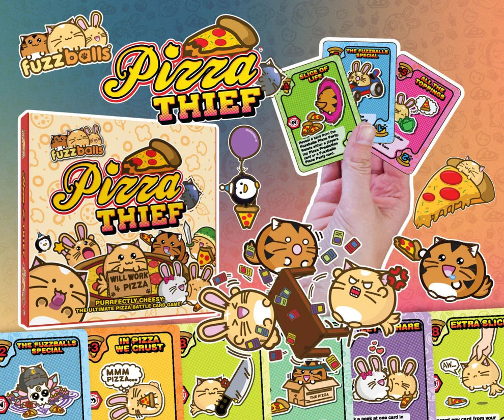 Fuzzballs Pizza Thief Card Game