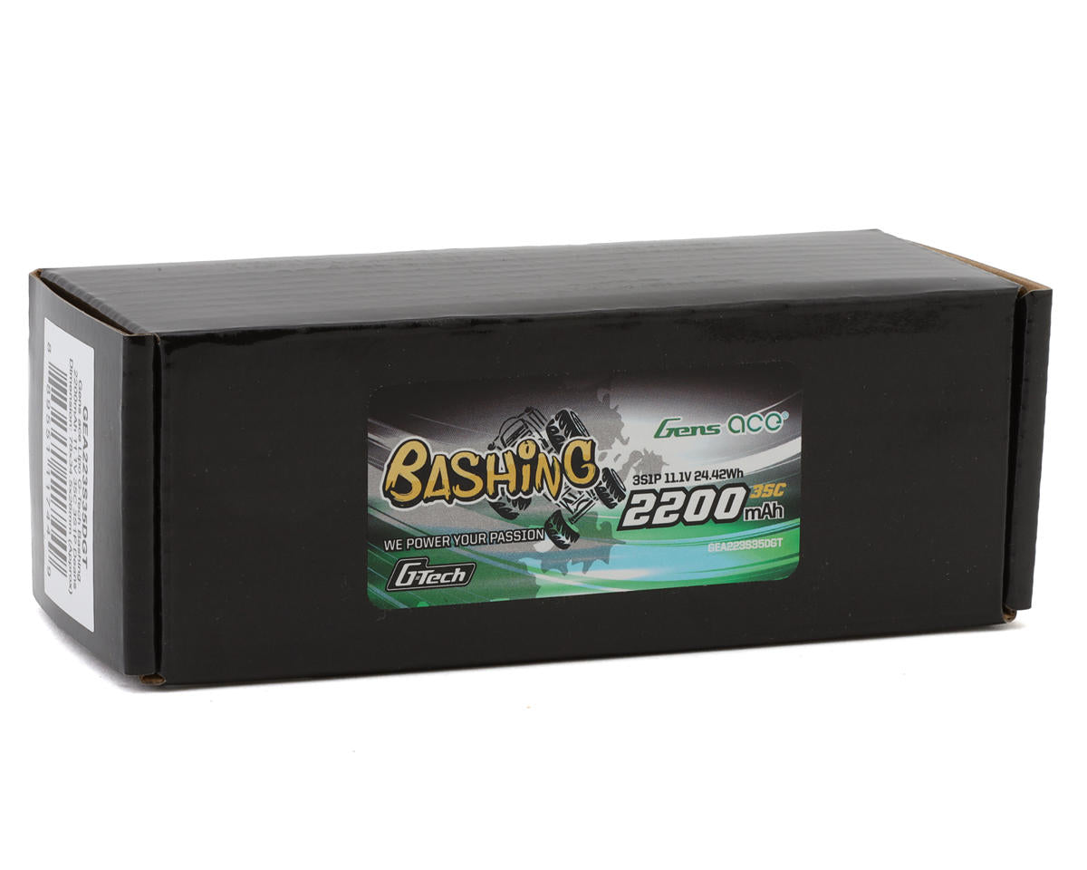 Gens Ace G-Tech Smart 3S LiPo Battery 35C (11.1V/2200mAh) w/T-Style Connector