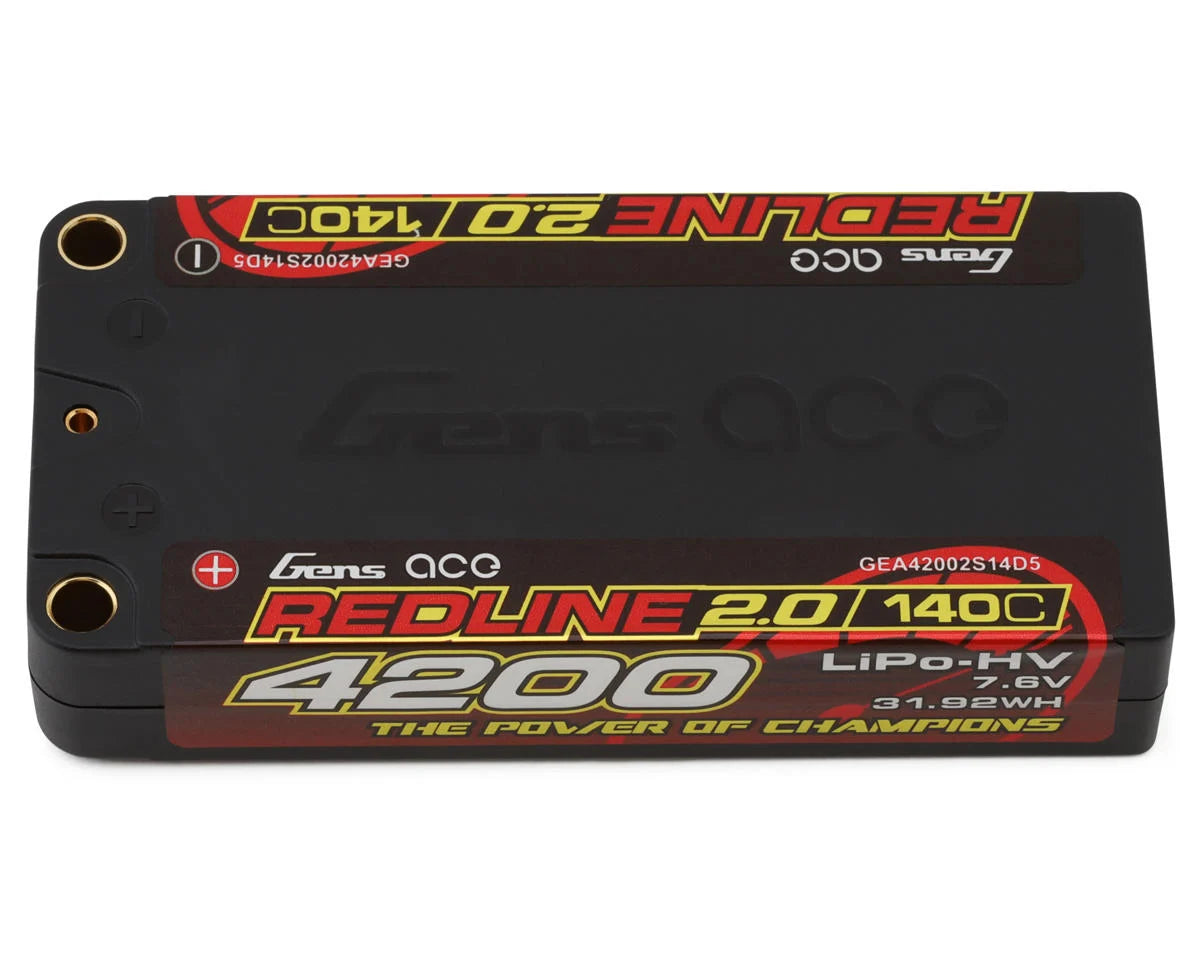 7,6 V 4000 mAh 2S 130C Lipo: 4,0