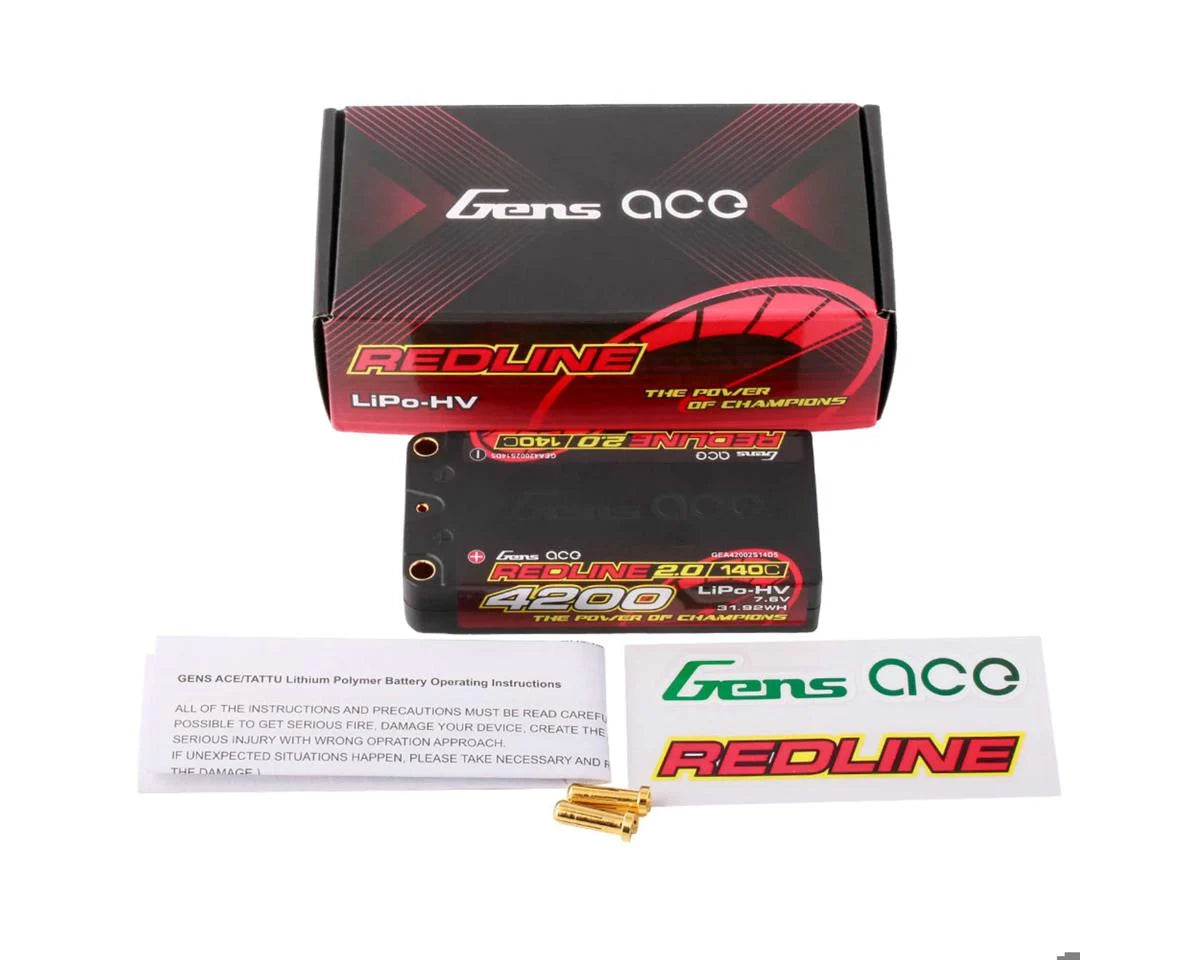 7,6 V 4000 mAh 2S 130C Lipo: 4,0