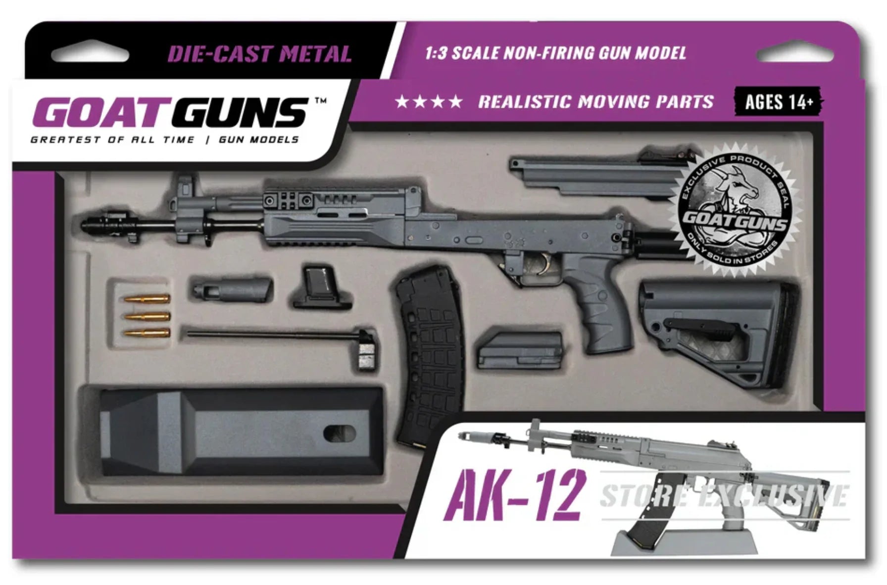 GoatGuns AK12 Model - Grey