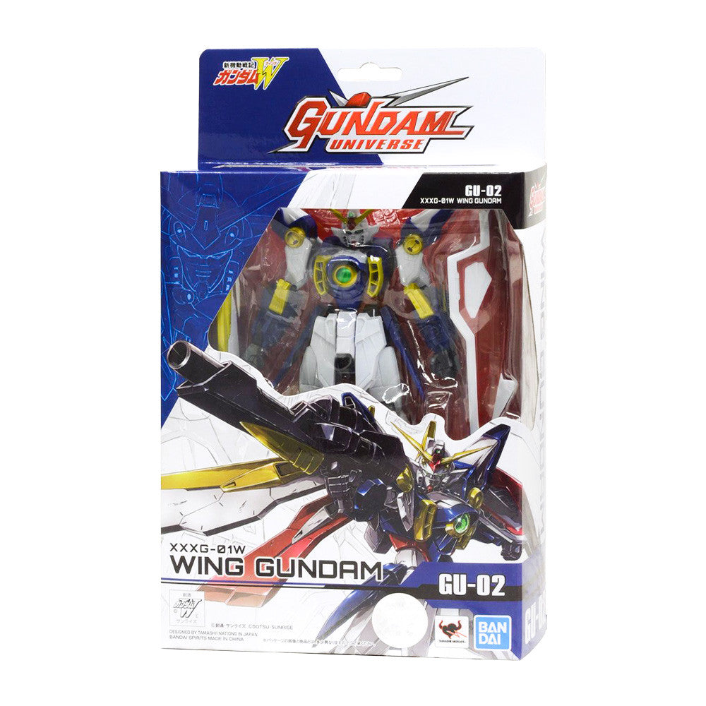 Bandai #02 XXXG-01W Wing Gundam, Gundam Universe Figure