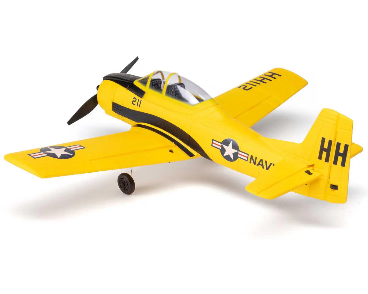 HobbyZone T-28 Trojan Micro RTF Basic Electric Airplane (450mm) w/SAFE Technology