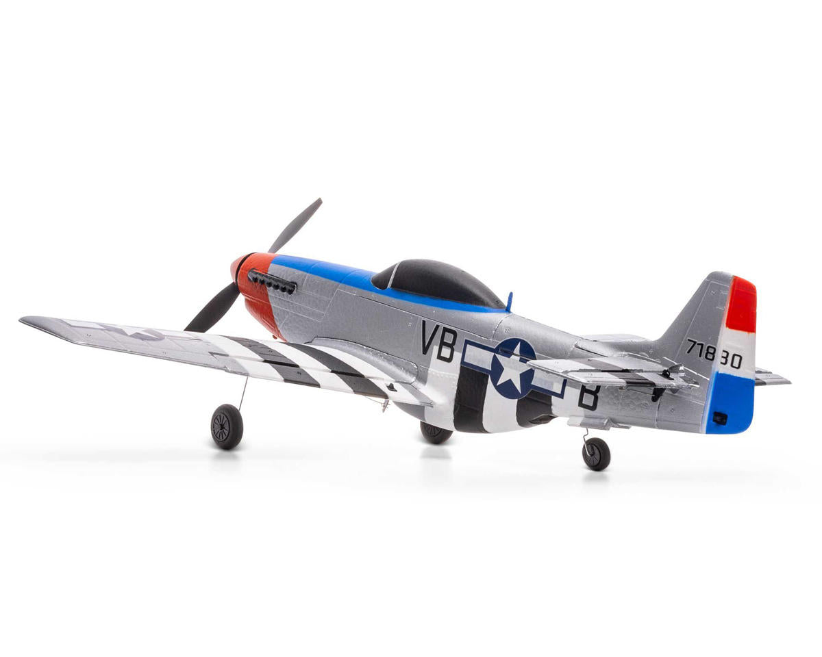 HobbyZone P-51D Mustang 450mm RTF RC Airplane with SAFE