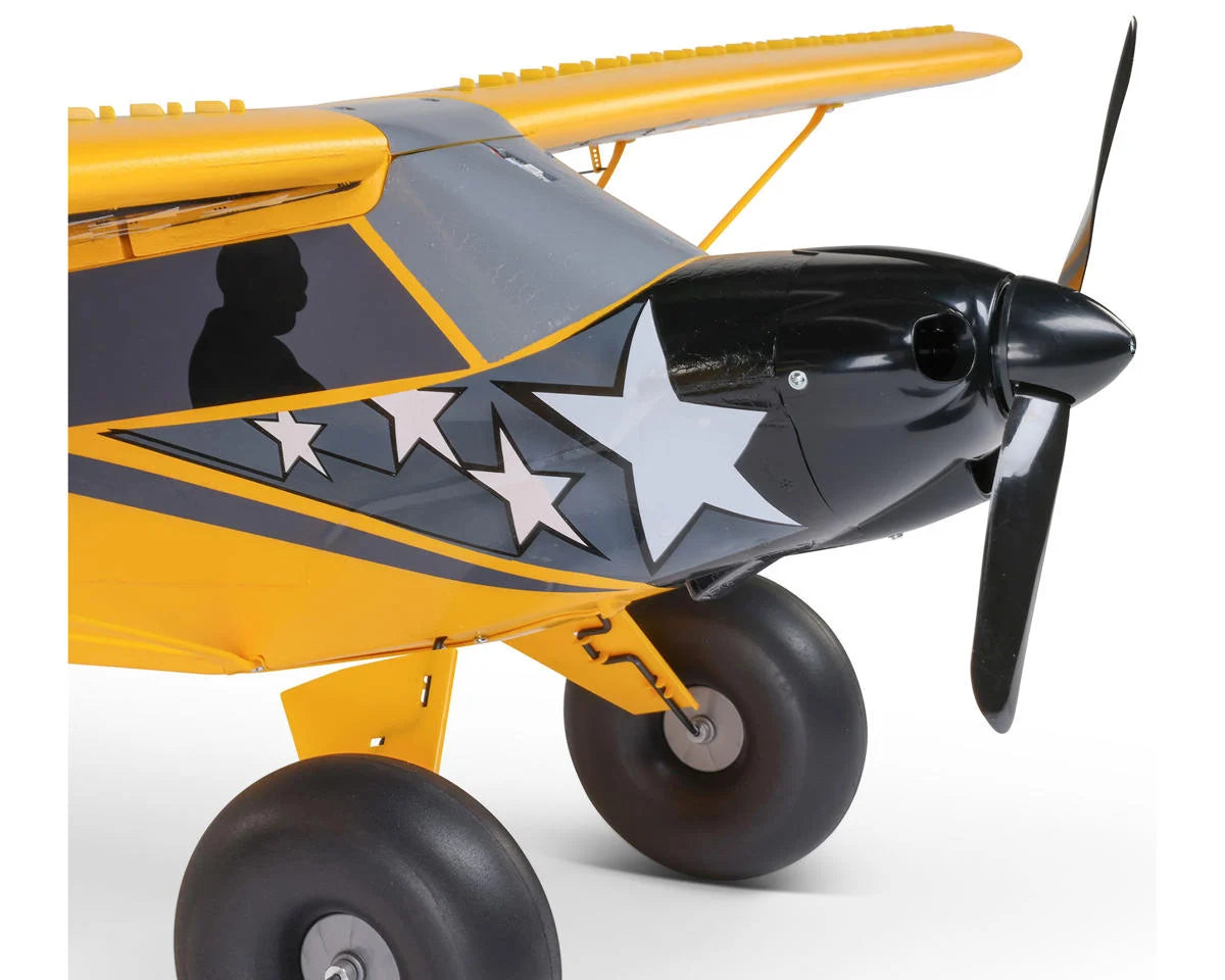HobbyZone Carbon Cub S 2 1.3m "Cleetus McFarland" BNF Basic Electric Airplane (Special Edition)