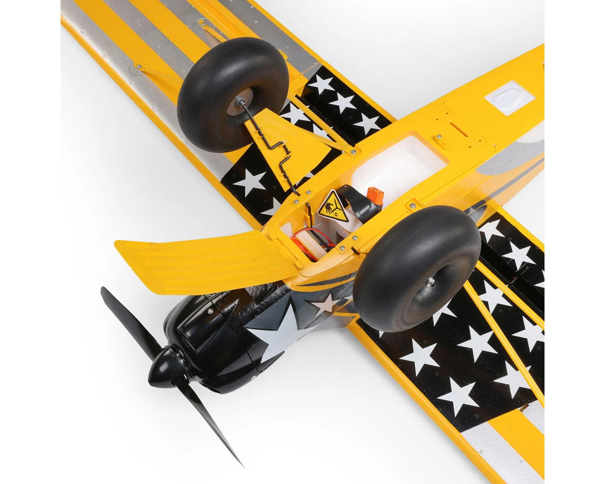 HobbyZone Carbon Cub S 2 1.3m "Cleetus McFarland" BNF Basic Electric Airplane (Special Edition)