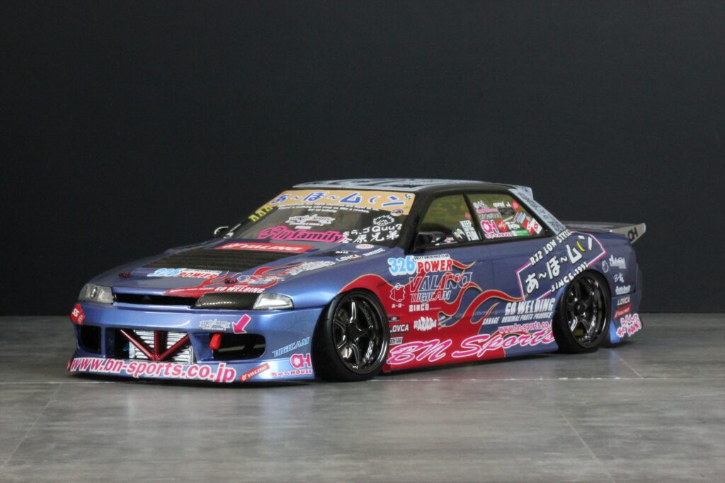 Pandora RC HCR32 Nissan Skyline GT-R R32 Sedan BN SPORT 4-Door 1-10 Body Set