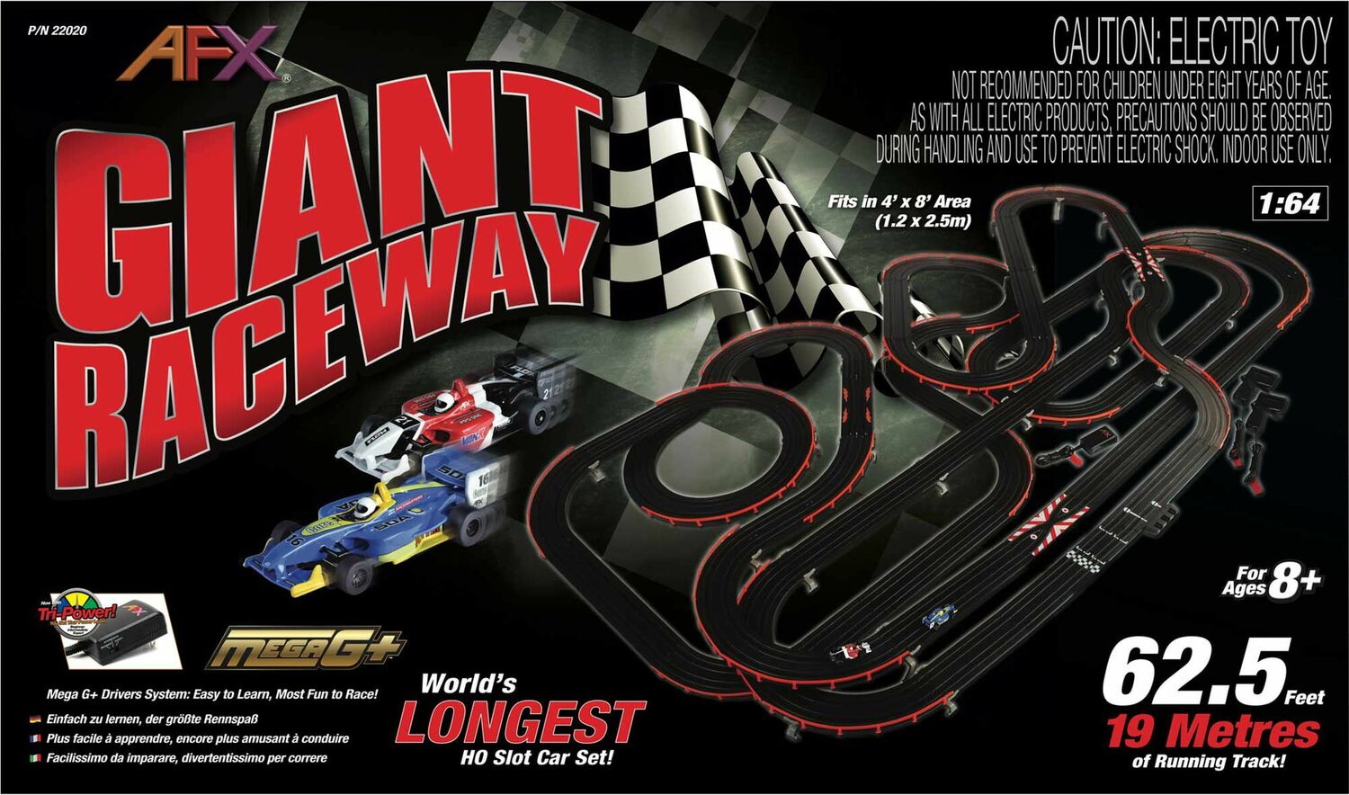Giant Raceway Set without Digital Lap Counter