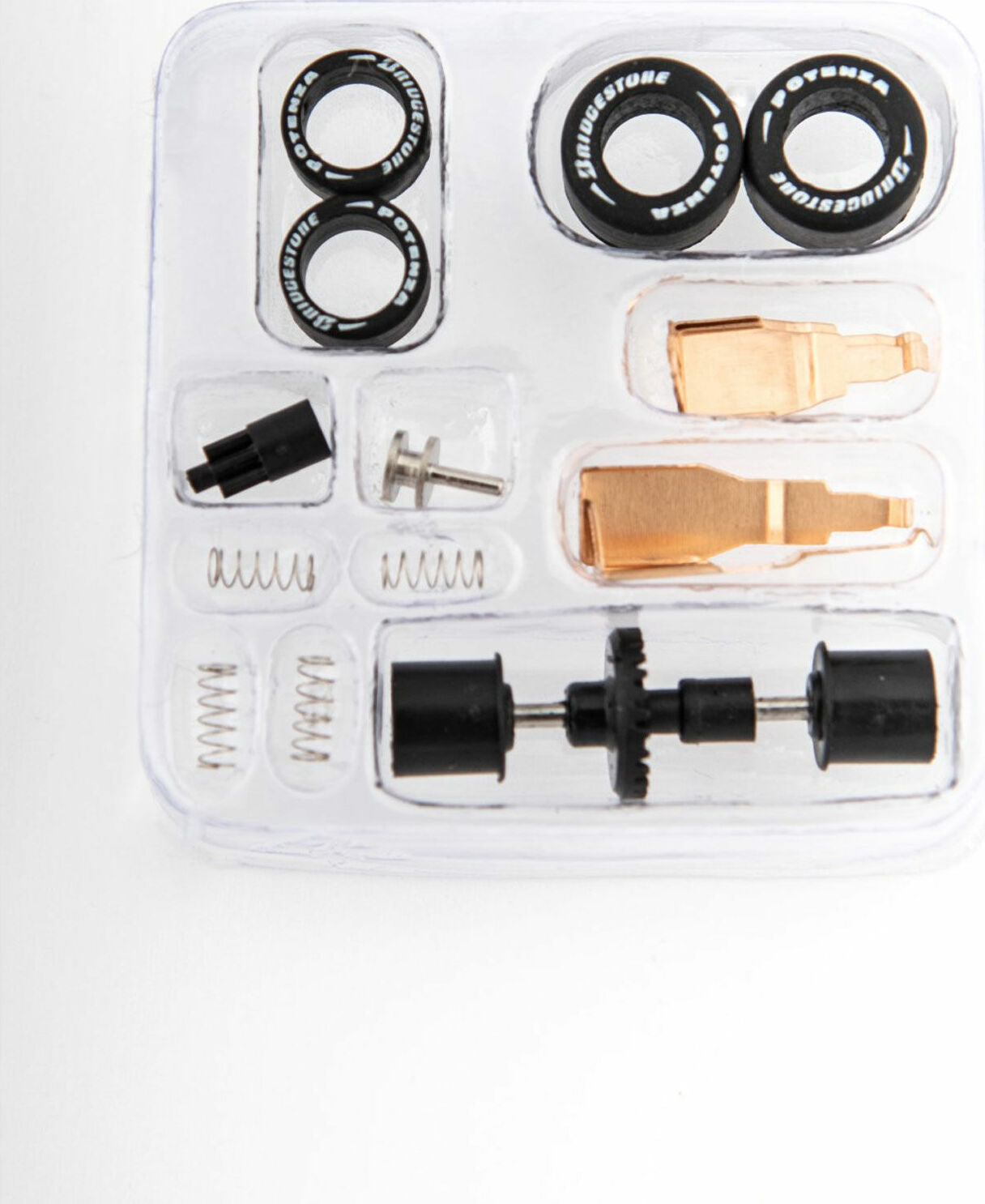 AFX Mega-G+ Tune Up Kit with Front & Rear Tires