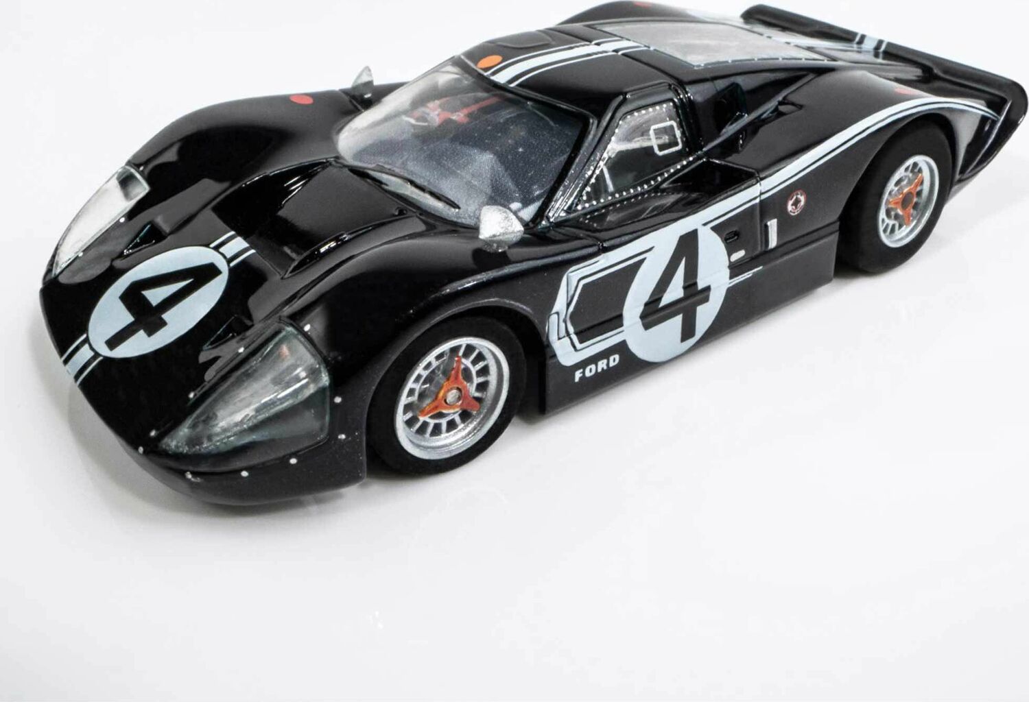 AFX Collector Series 1967 Ford GT40 Mk IV LeMans #4 HO Slot Car (Black