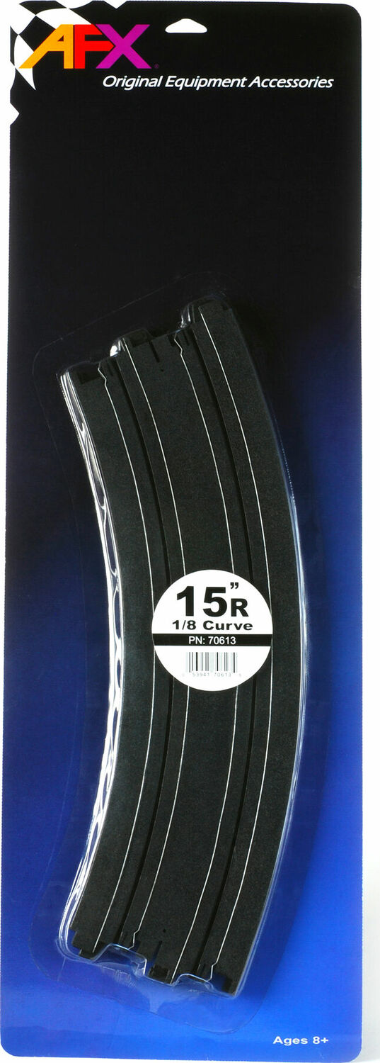 Track, Curve 15" 1/8R Pair
