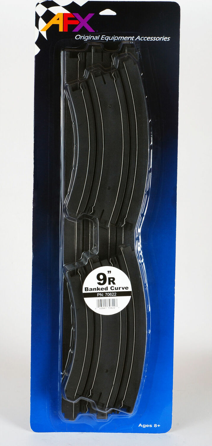 Track, Banked Curve 9" 1/2R Set
