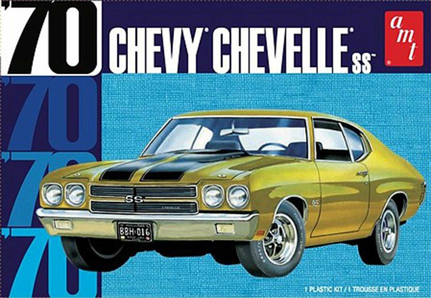 1/25 1970 Chevy Chevelle 22, Model Kit