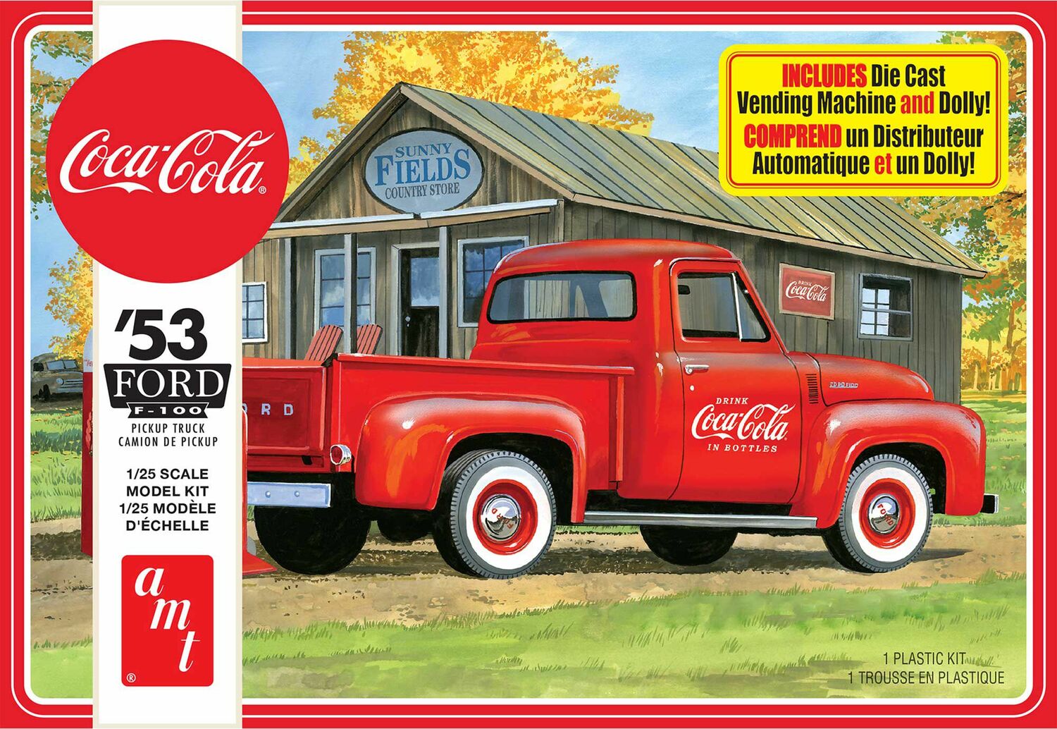 1/25 1953 Ford Pickup Coca Cola, Model Kit