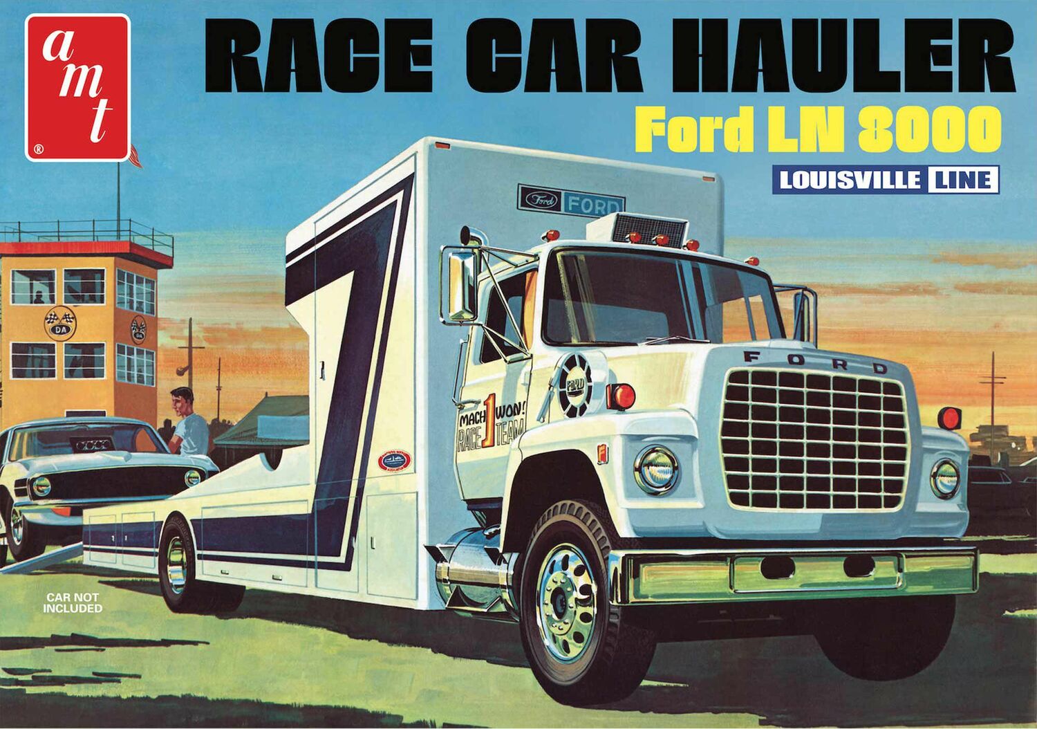 1/25 Ford LN 8000 Race Car Hauler