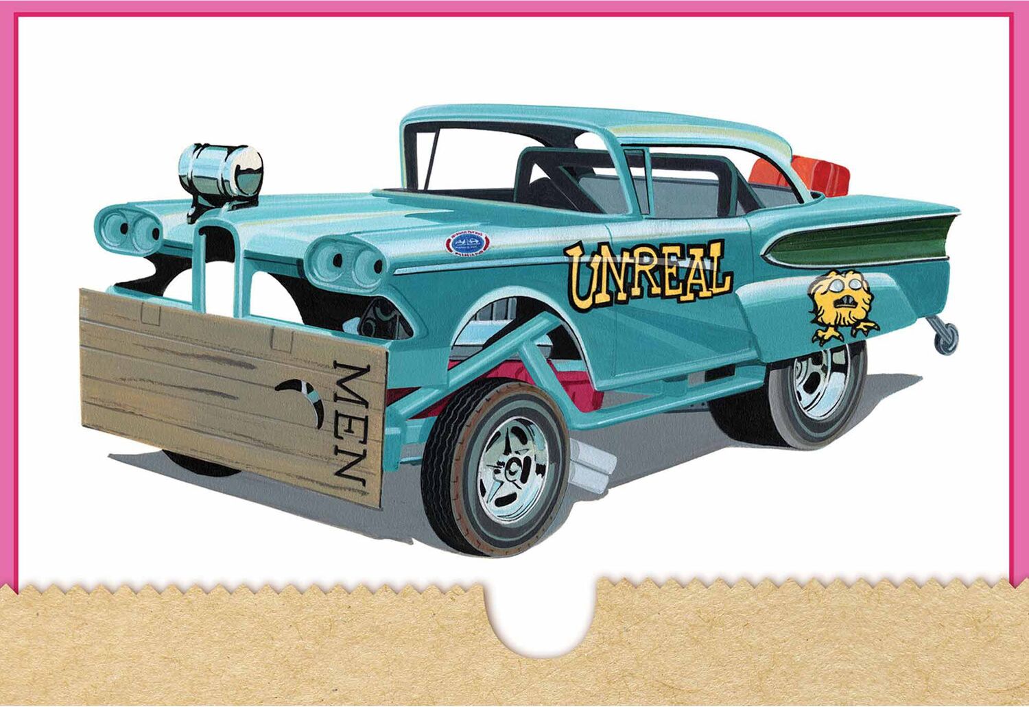 1/25 1958 Edsel AWB Funny Car "Unreal" Model Kit