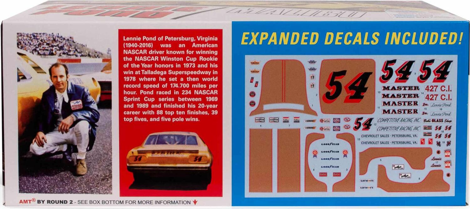 1/25 Lennie Pond 1974 Chevy Malibu Stock Car