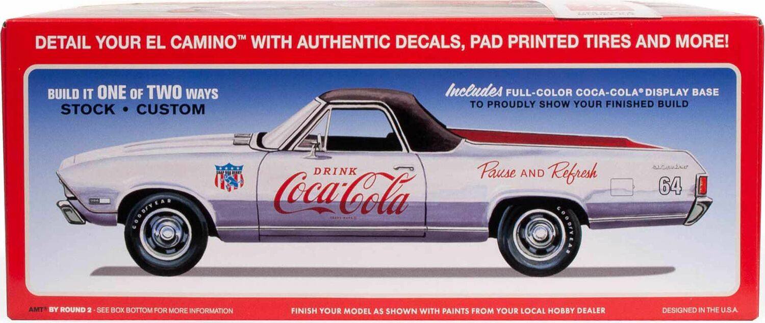1/25 1968 Chevy El Camino SS, Coca-Cola