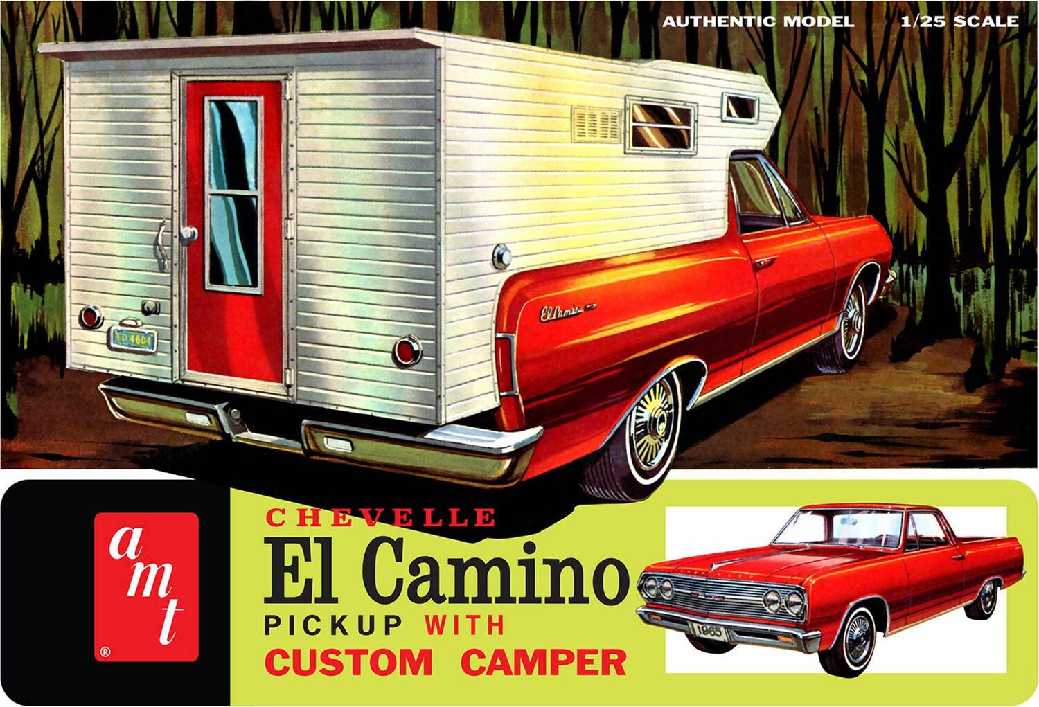 1/25 1965 Chevy El Camino with Camper