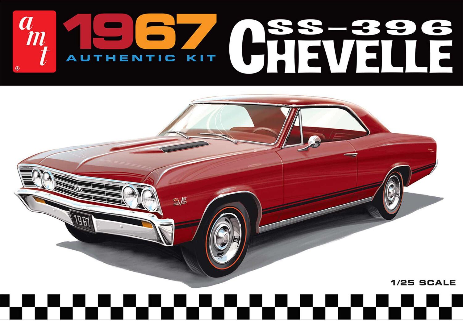 1/25 1967 Chevrolet Chevelle SS396 Model Kit
