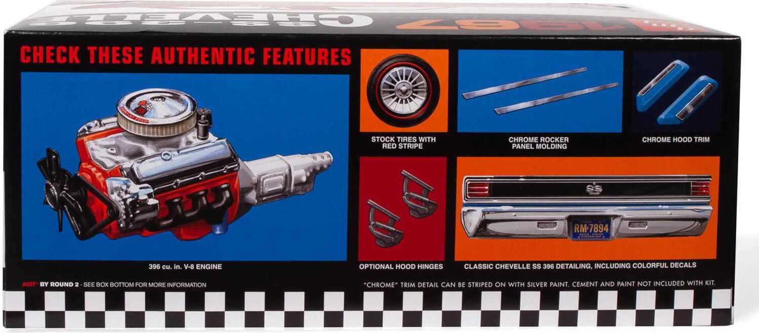 1/25 1967 Chevrolet Chevelle SS396 Model Kit